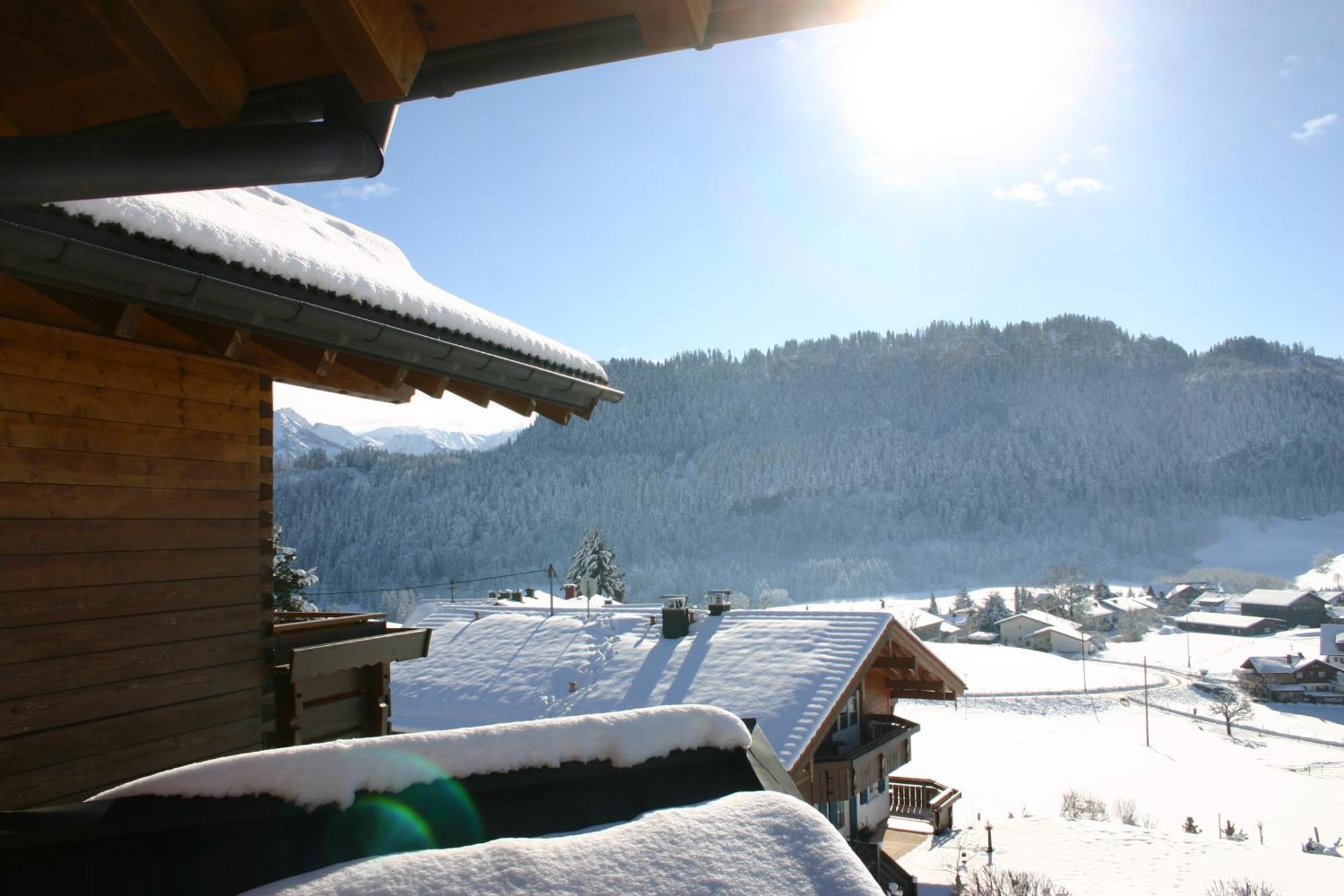 Hotel Garni Oberdorfer Stuben Obermaiselstein Kültér fotó